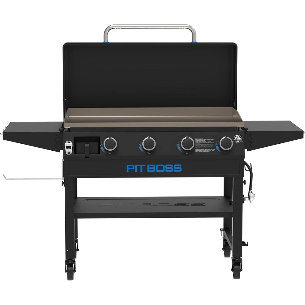 Pit Boss 10963 4-Burner Gas Griddle, Black