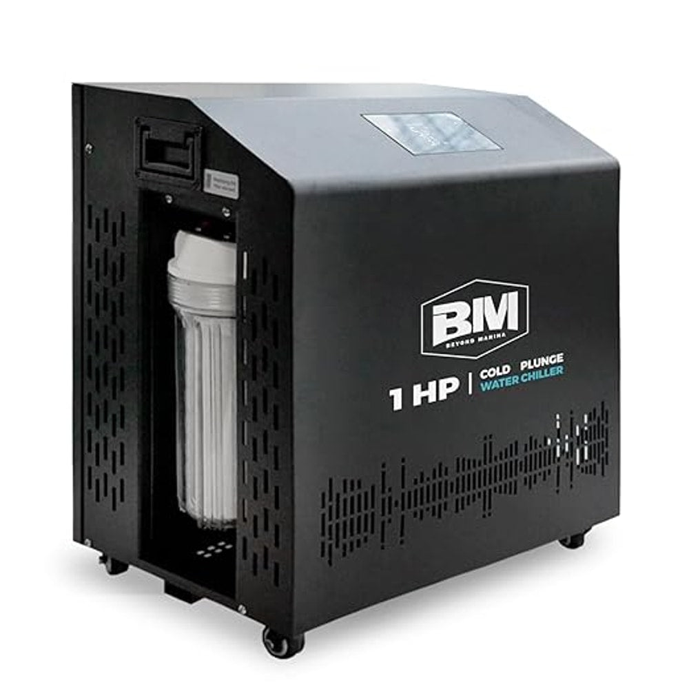 1 HP Water Chiller for Ice Bath Tub, Hot & Cold Mode Machine with Ozone, Dual Filters, Fast Cooling for Recovery and Cold Plunge Therapy