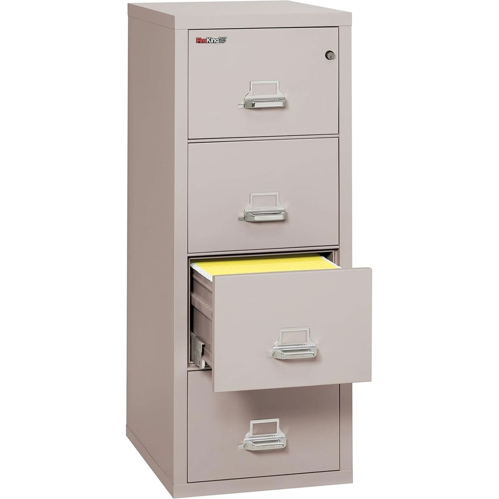 Vertical 4 Drawer Fire Safe File Cabinet 1 Hour Fire Rated
