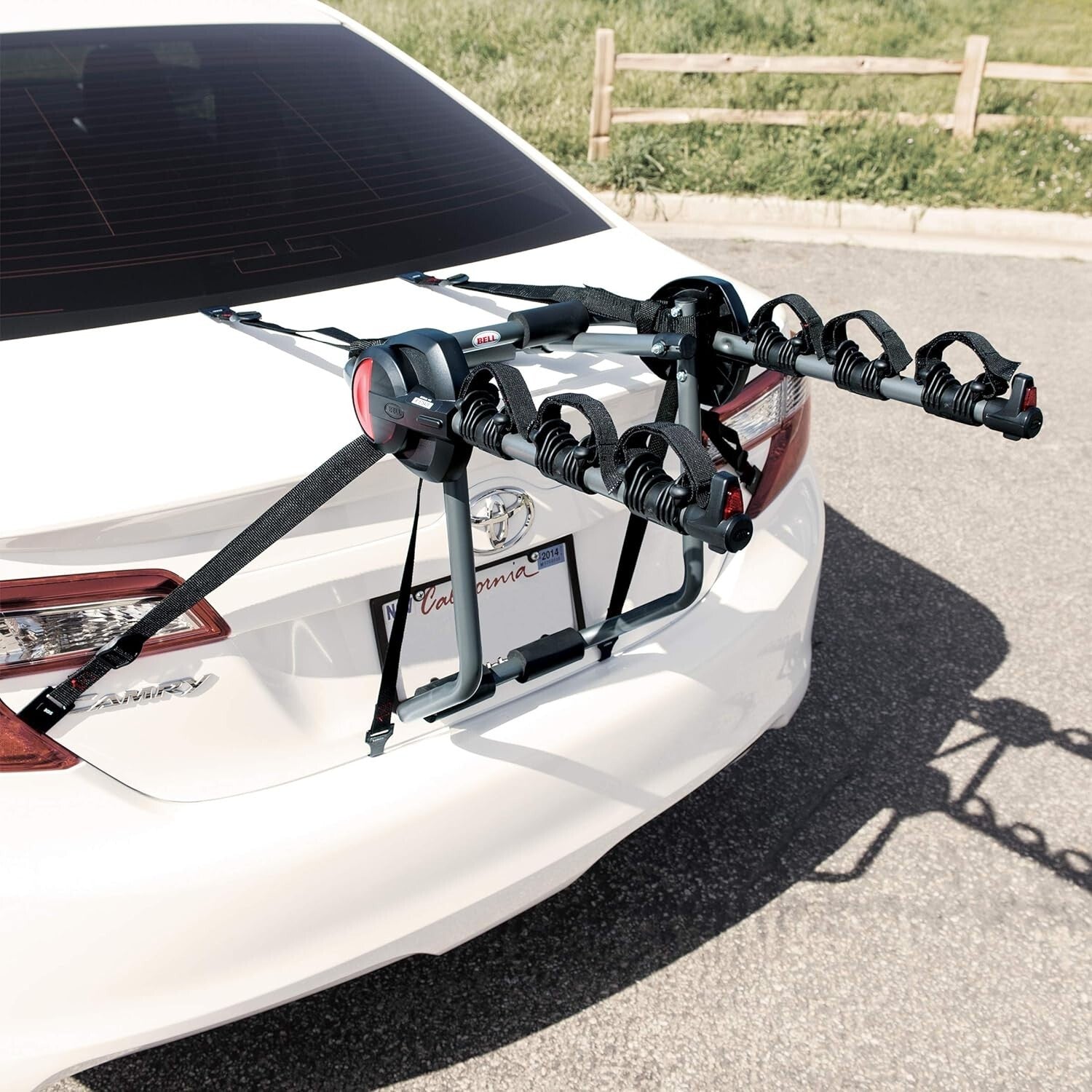 3 Bike Bicycle Carrier Trunk Mount Rack for Cars SUV Minivan Hatchback Sedan