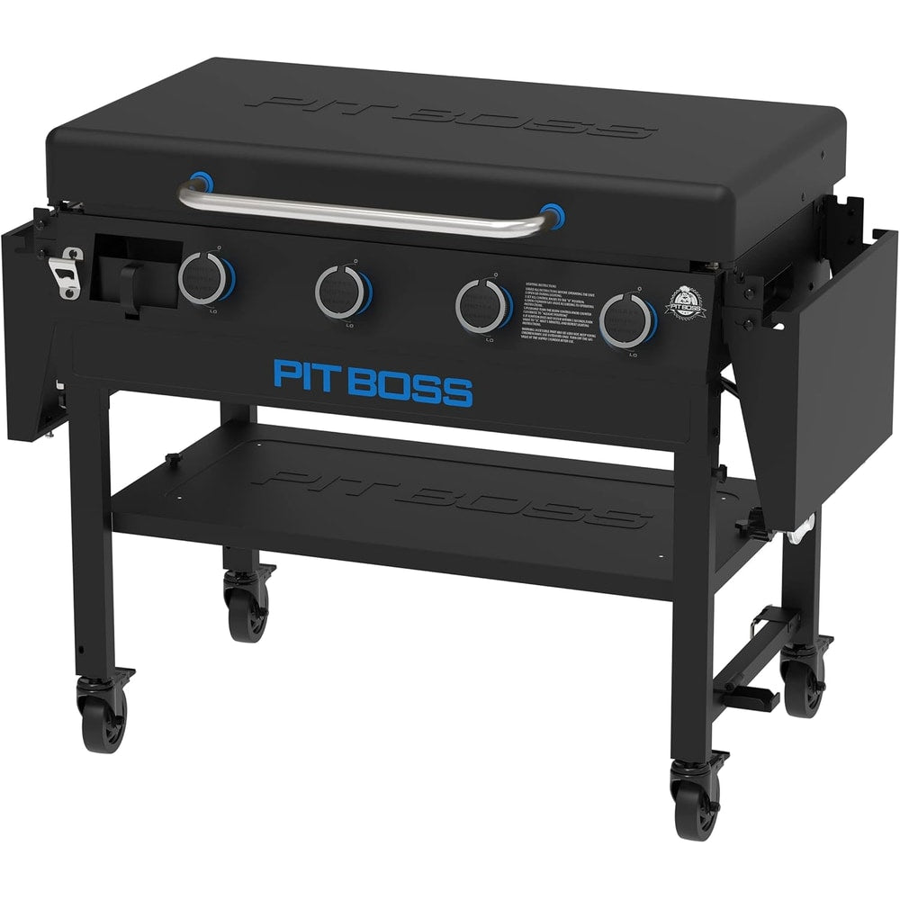 Pit Boss 10963 4-Burner Gas Griddle, Black
