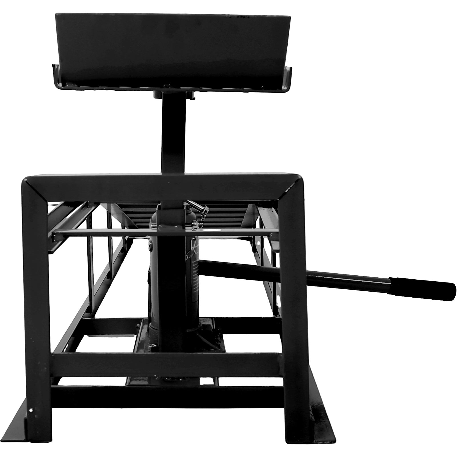 Car truck service ramp lift, garage car lift hydraulic ramp black 5-ton, maintenance frame lift (2 packs) black