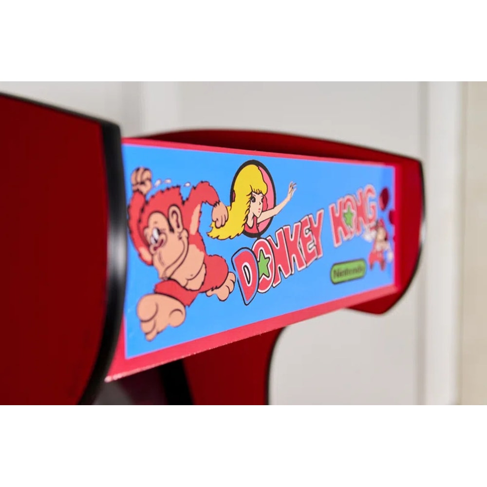412 Classic Retro Games Tabletop Arcade Machine by  (Red)