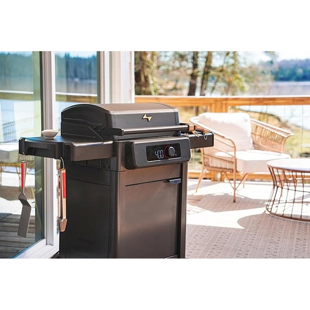 Current® Model G Griddle, Smart Electric Outdoor Flat Top BBQ Grill with 200°F to 600°F Range for Searing & Roasting, Digital Precision, Apartment-Friendly & Weather-Resistant