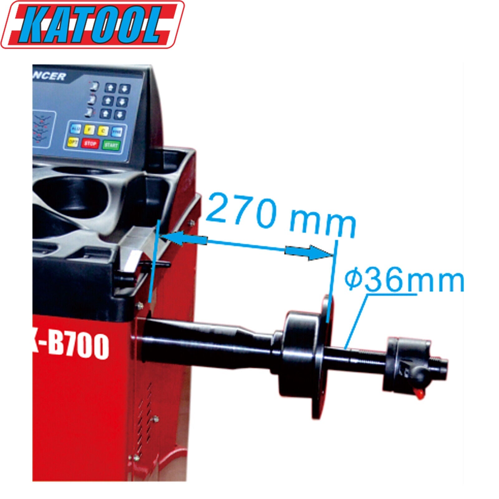 KATOOL KT-T850 Tire Changer & KT-B700 Wheel Balancer Combo