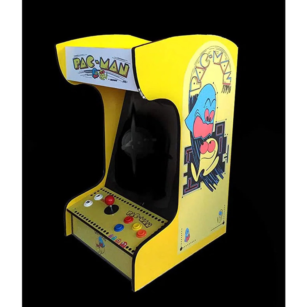 412 Classic Retro Games Tabletop Arcade Machine by  (Yellow)