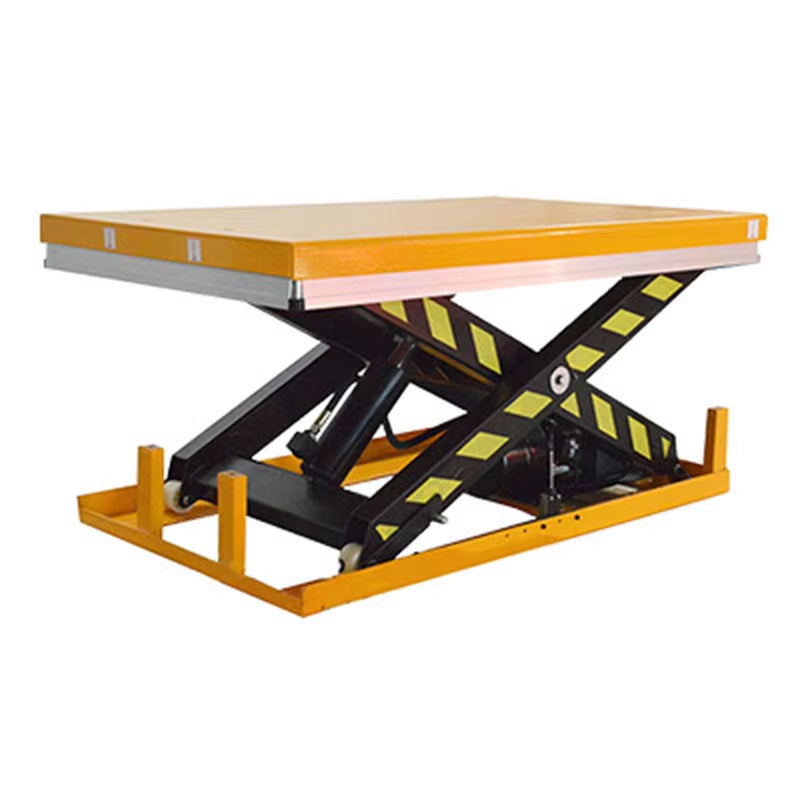 1-6 Ton Hydraulic Scissor Car Lift Work Platform Electric Scissor Lift Tables