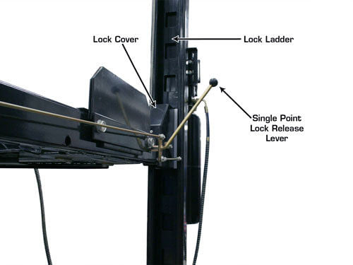 Atlas Garage Pro 8000EXT-L Portable Four Post Lift