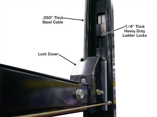Atlas Garage Pro 8000EXT-L Portable Four Post Lift