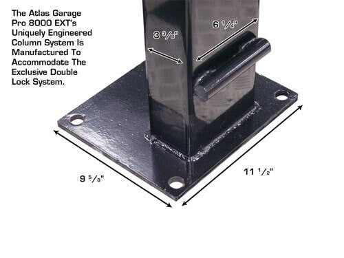 Atlas Garage Pro 8000EXT Portable Four Post Lift