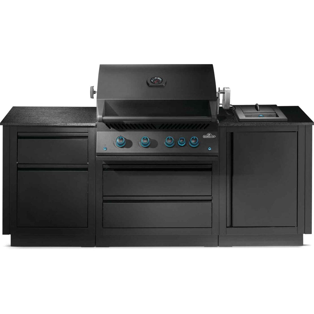 Patio Outdoor Kitchen - Patio Elegance OASIS™ 300 with Built-in 700 Series 32" Gas Grill