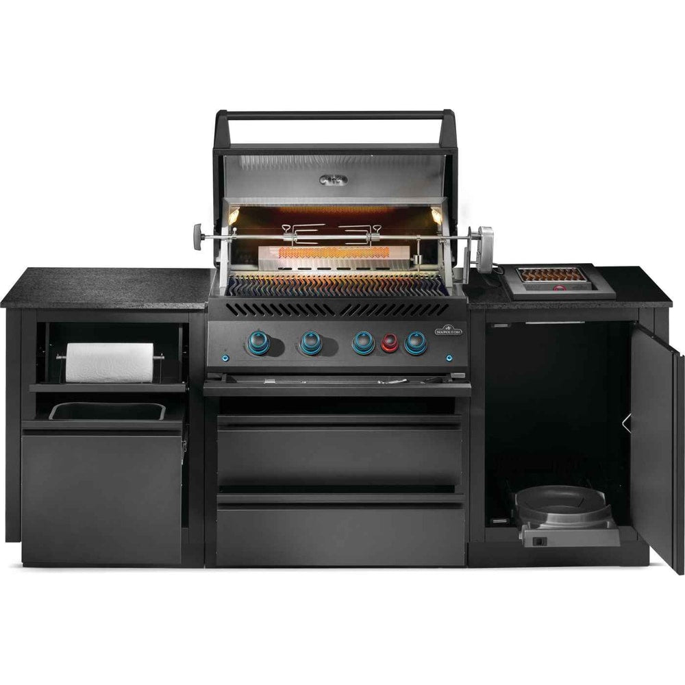 Patio Outdoor Kitchen - Patio Elegance OASIS™ 300 with Built-in 700 Series 32" Gas Grill
