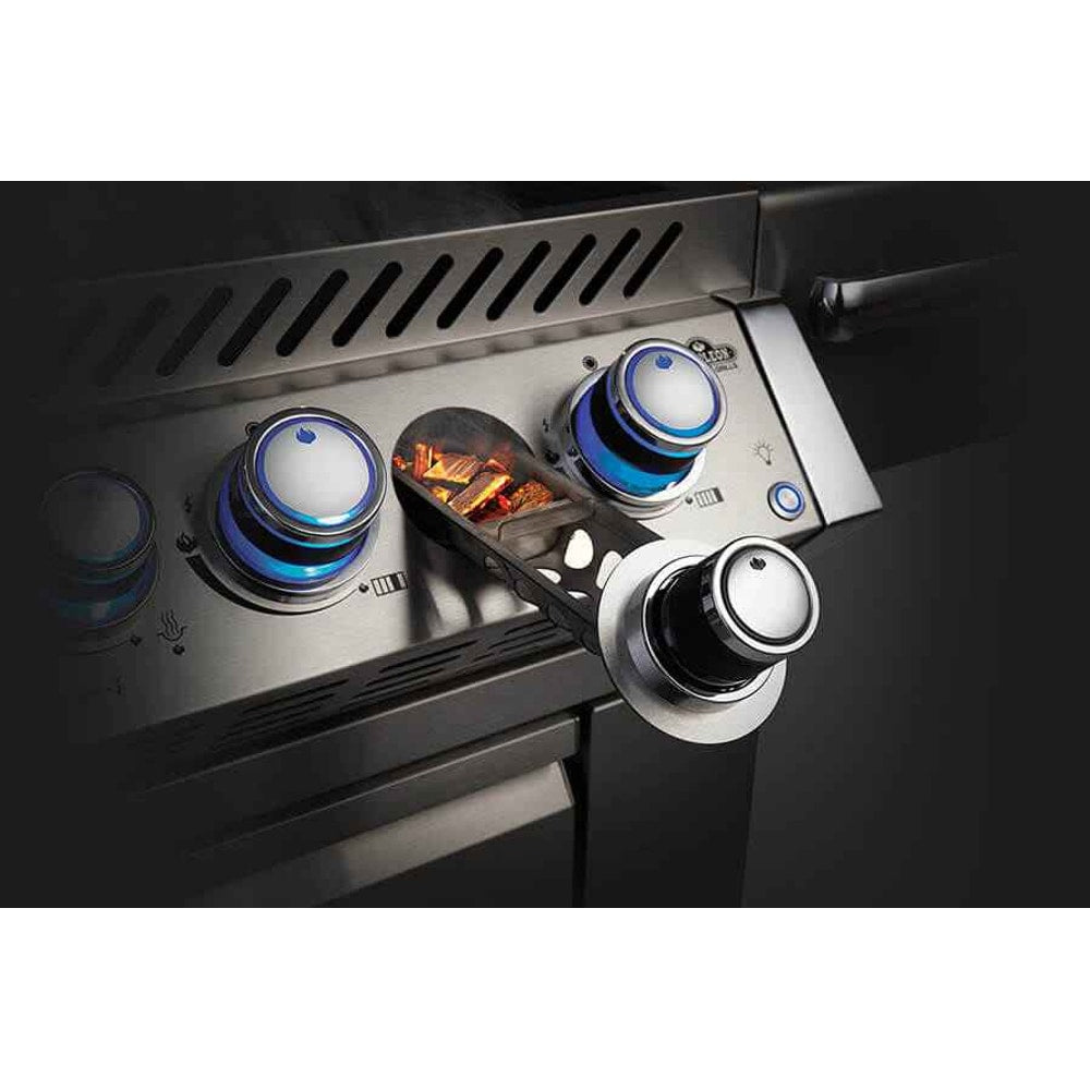 Patio Elegance Gas Grill - Built-in Prestige PRO™ 825 with Infrared Rear Burner
