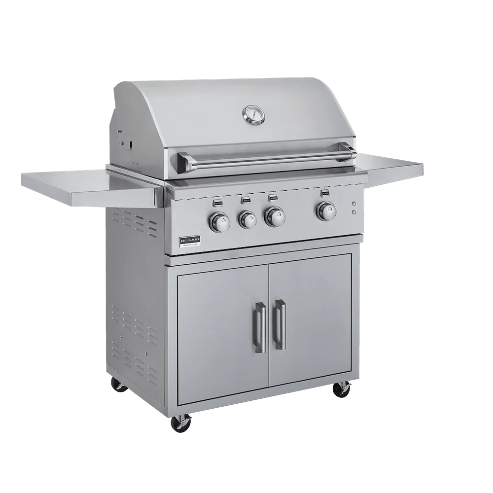Broilmaster G-Series 34-Inch Elite Edition Freestanding Stainless Steel Gas Grill