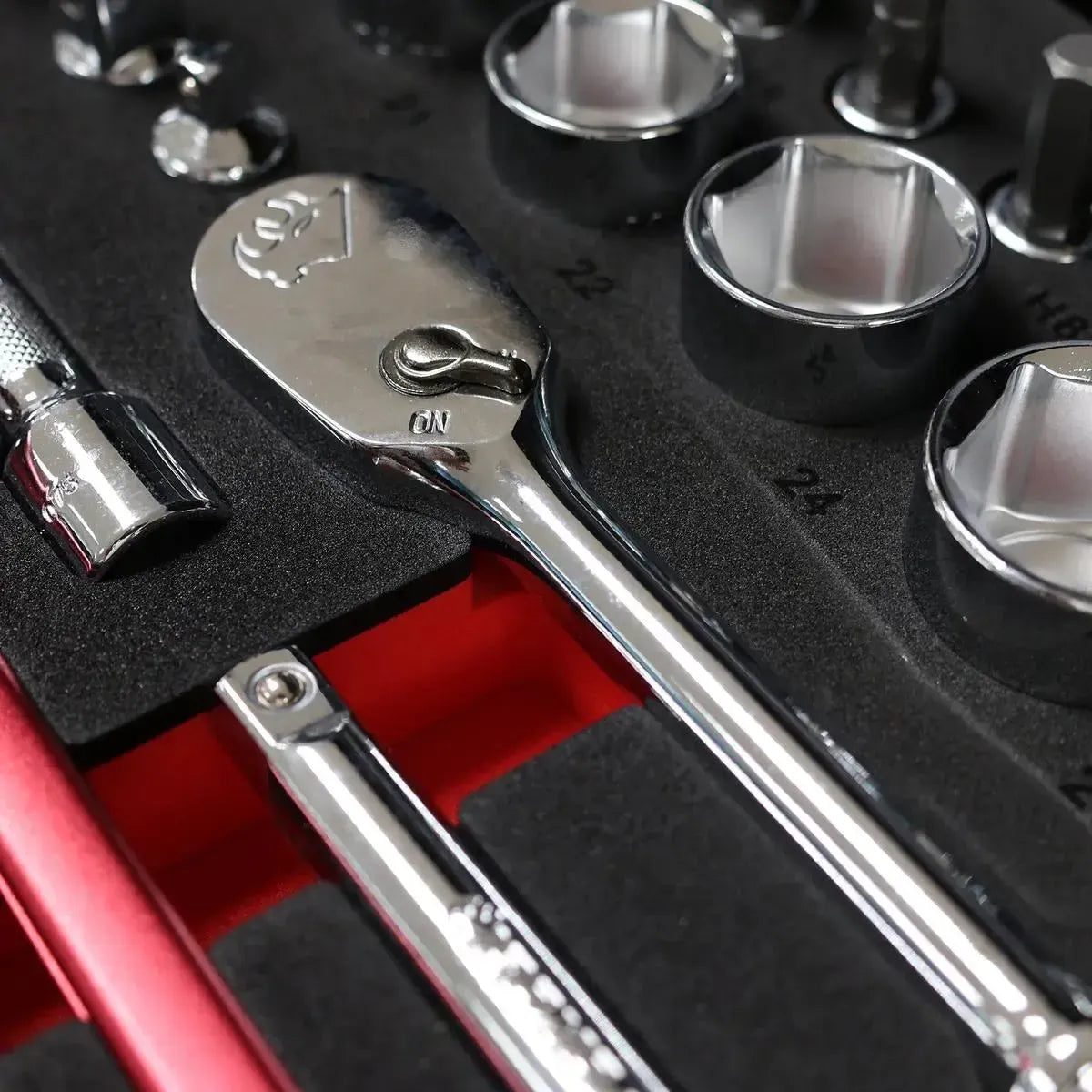 MotoBox | 103-Piece Metric Motorcycle Tool Box | 3-Drawer