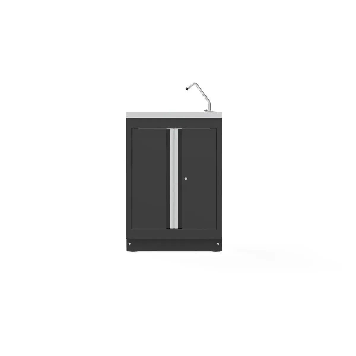OSM Series | 26" Wash Tank Closet with Aluminum Handles