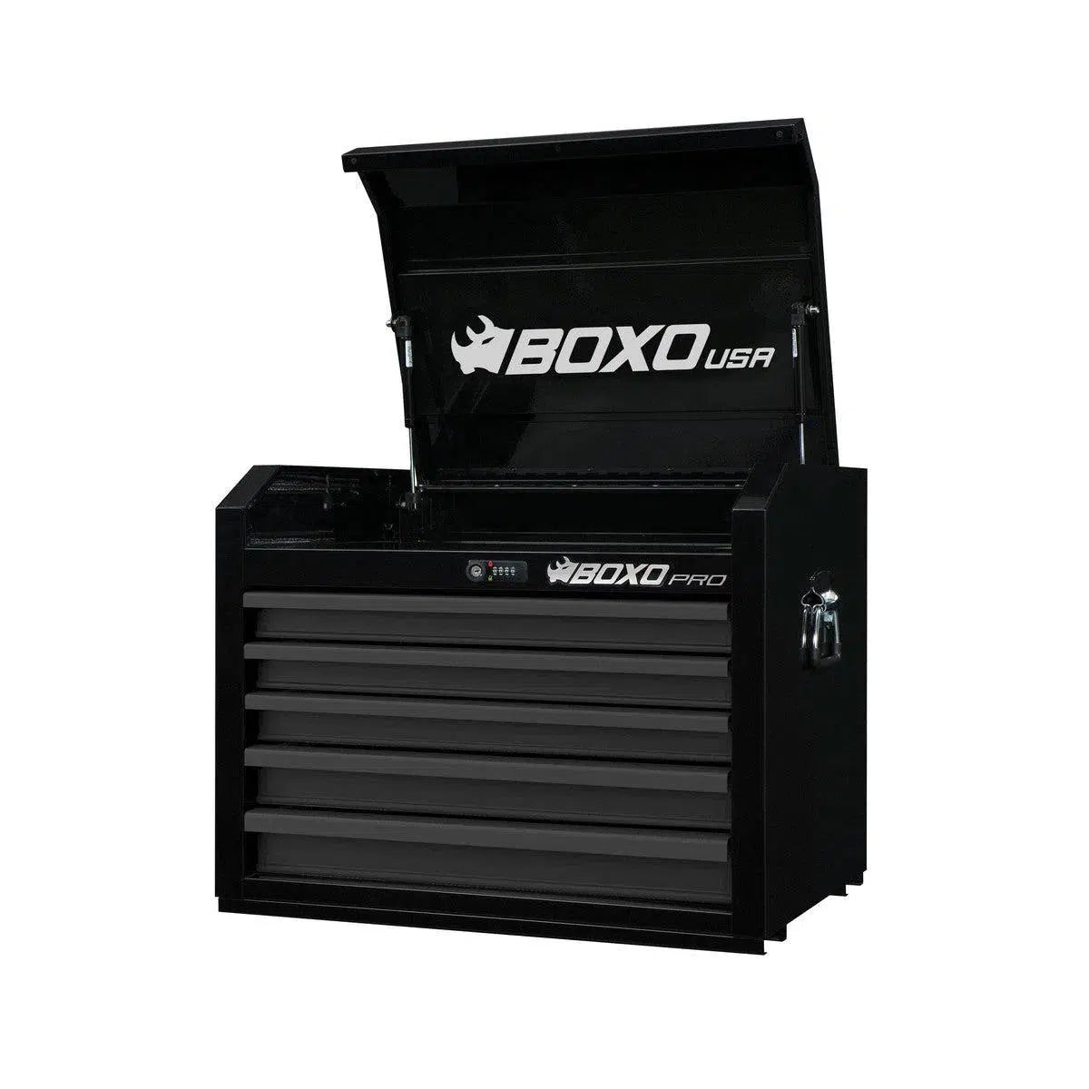 Pro Series | 26" 5-Drawer Top Tool Box with Anti-Tip | No Trim