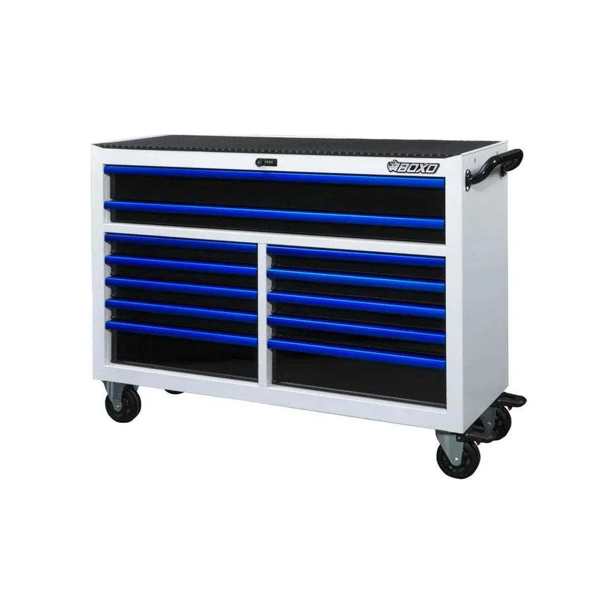 Pro Series | 53" 12-Drawer Rolling Tool Box with Anti-Tip | No Trim