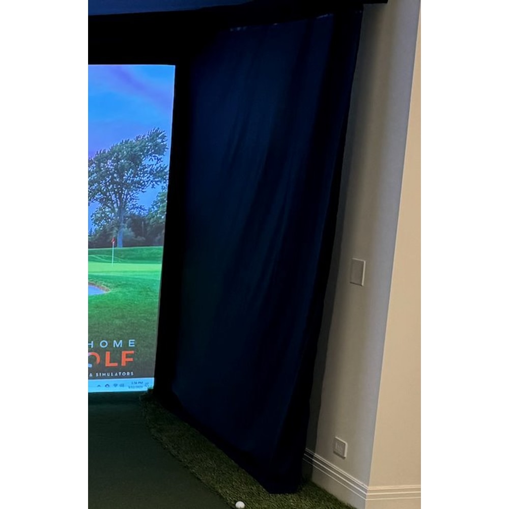 SIG Golf Simulator Curtains