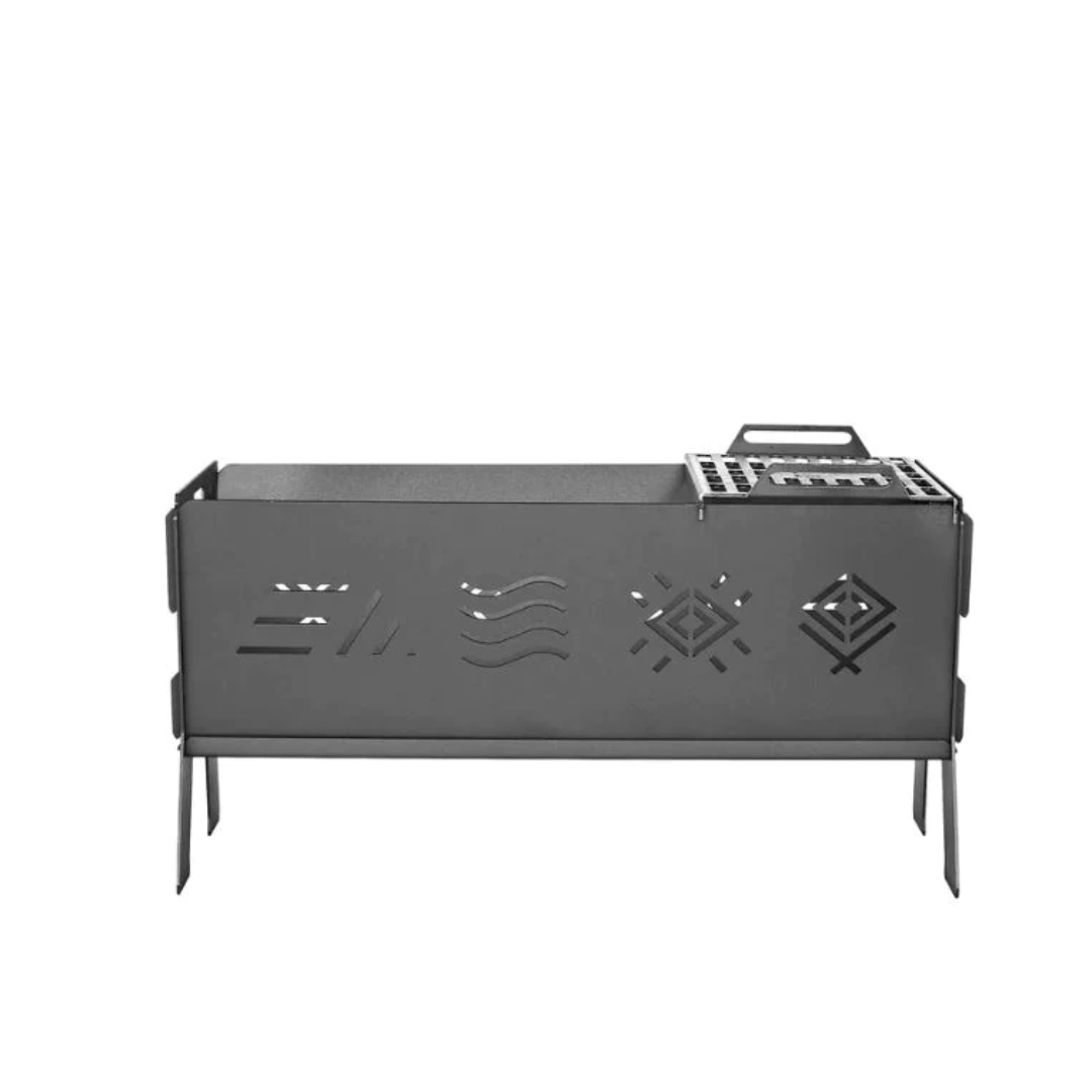 Nuke Huapi 70 Portable Argentine Wood Fire Firepit
