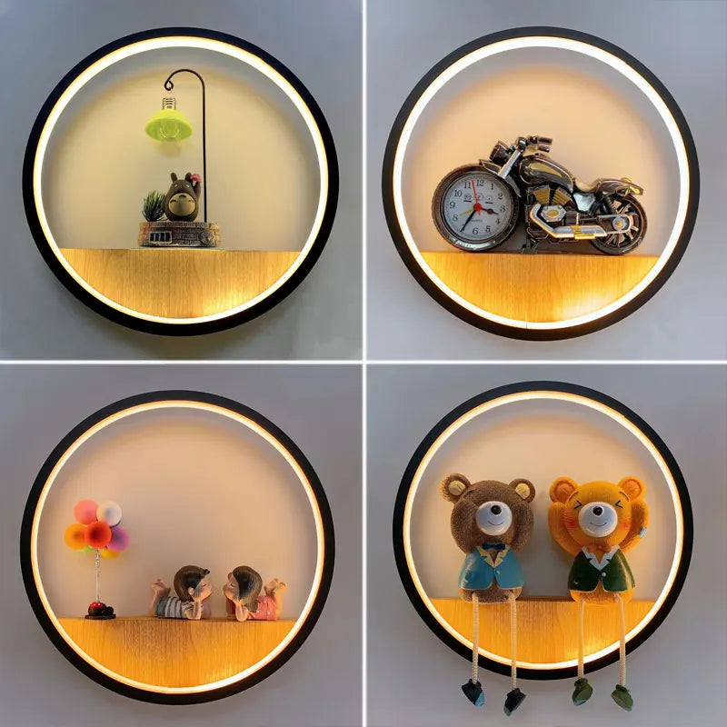 Dlight Decor Minimalist Cartoon Wall Light for Kids
