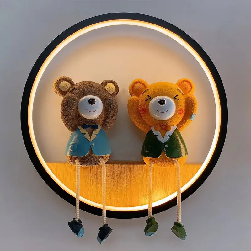 Dlight Decor Minimalist Cartoon Wall Light for Kids