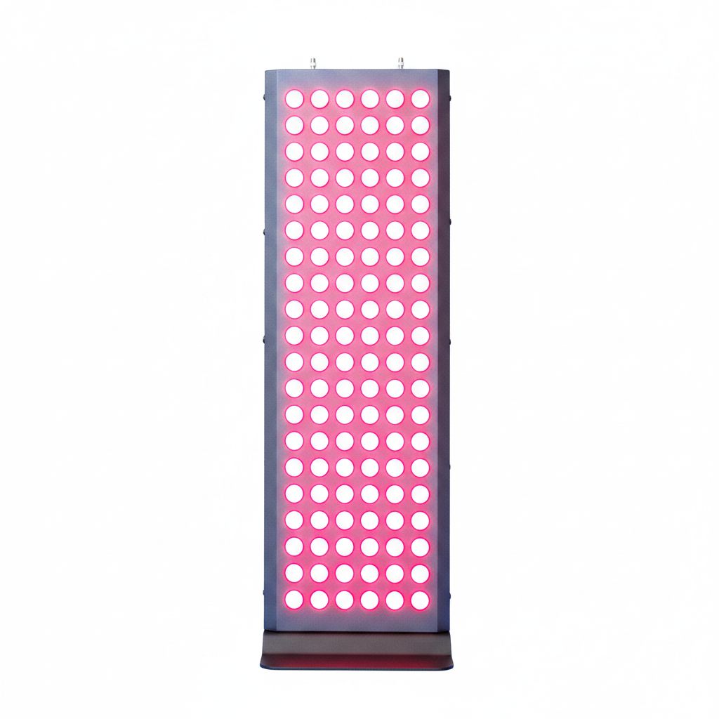 EXESAS 120 LED, 600W Dual-Chip, Red Light Therapy Device for Full Body, 4-Wavelengths Infrared LED Panel for Skin, Weight, Pain, Wellness