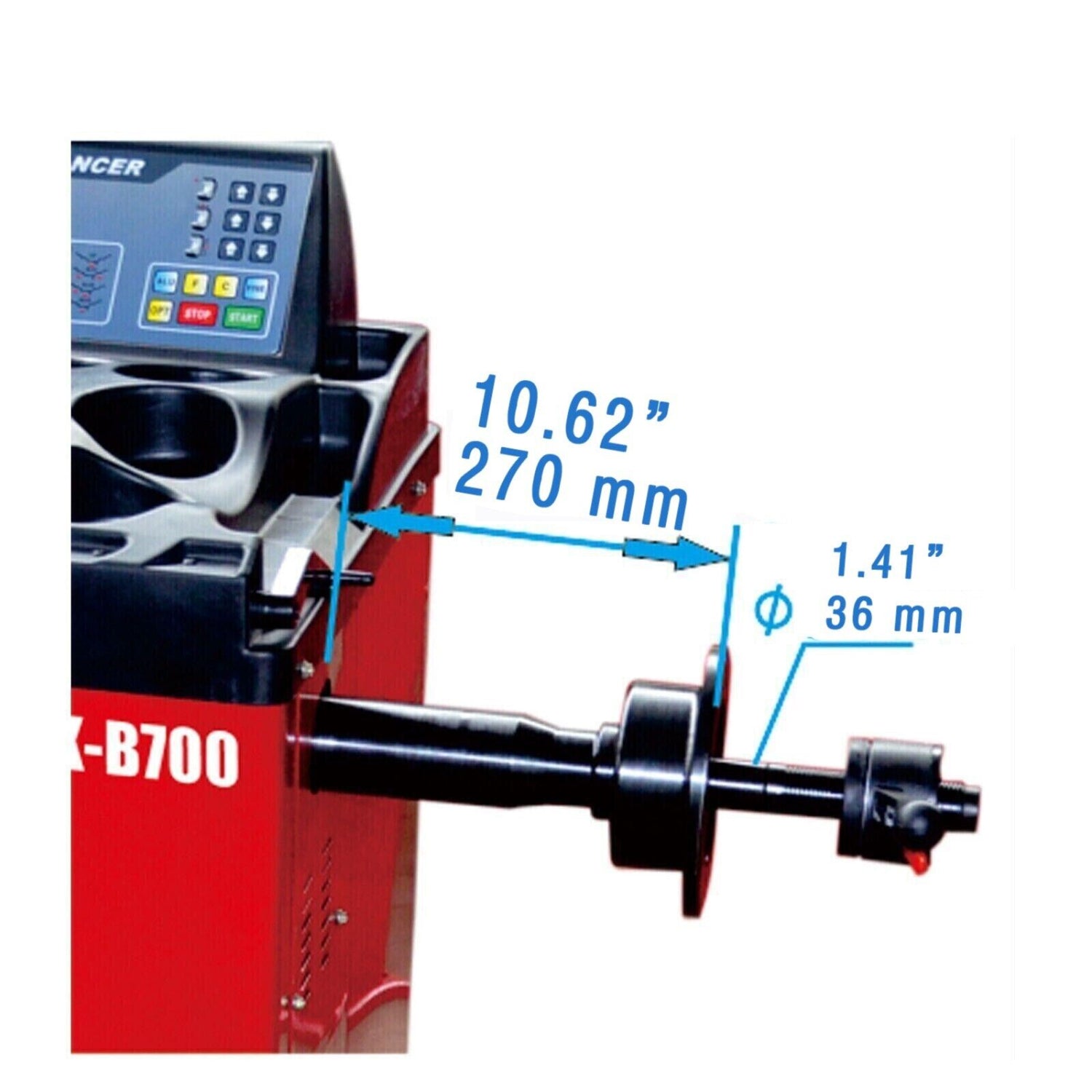 Katool KT-T850 Tire Changer & KT-B700 Wheel Balancer Combo