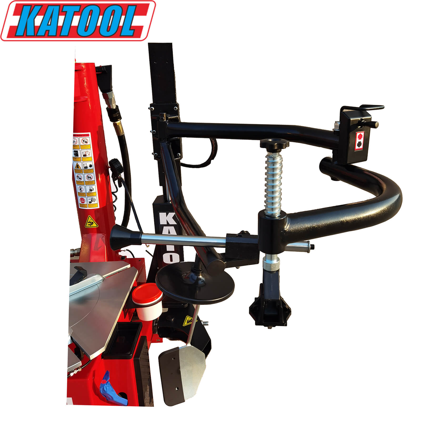 Katool KT-T835 Tire Changer w/ Bead Blaster, Max 28" Rim Clamping