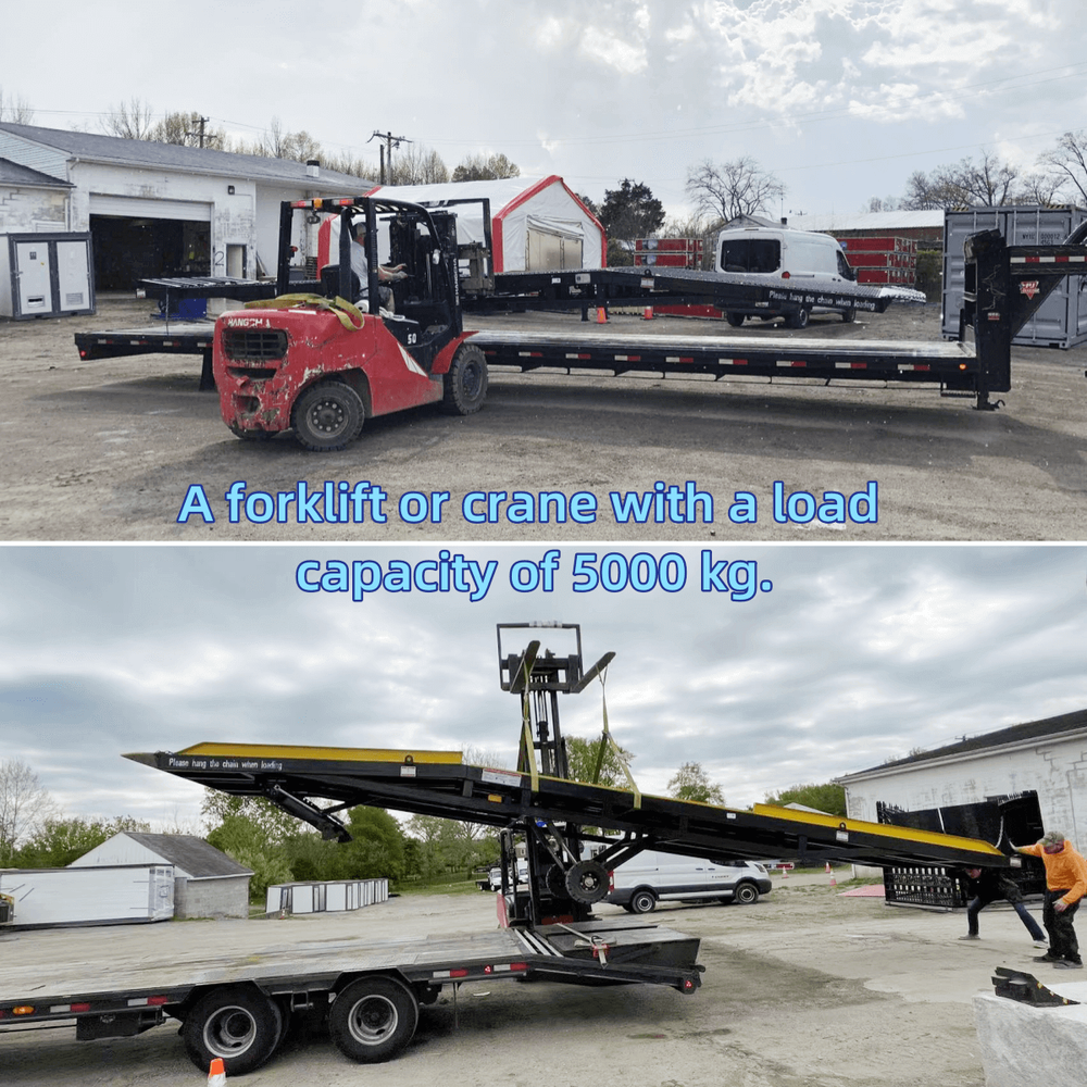18,000 lb. Capacity Portable Loading Dock Ramps Yard Ramp