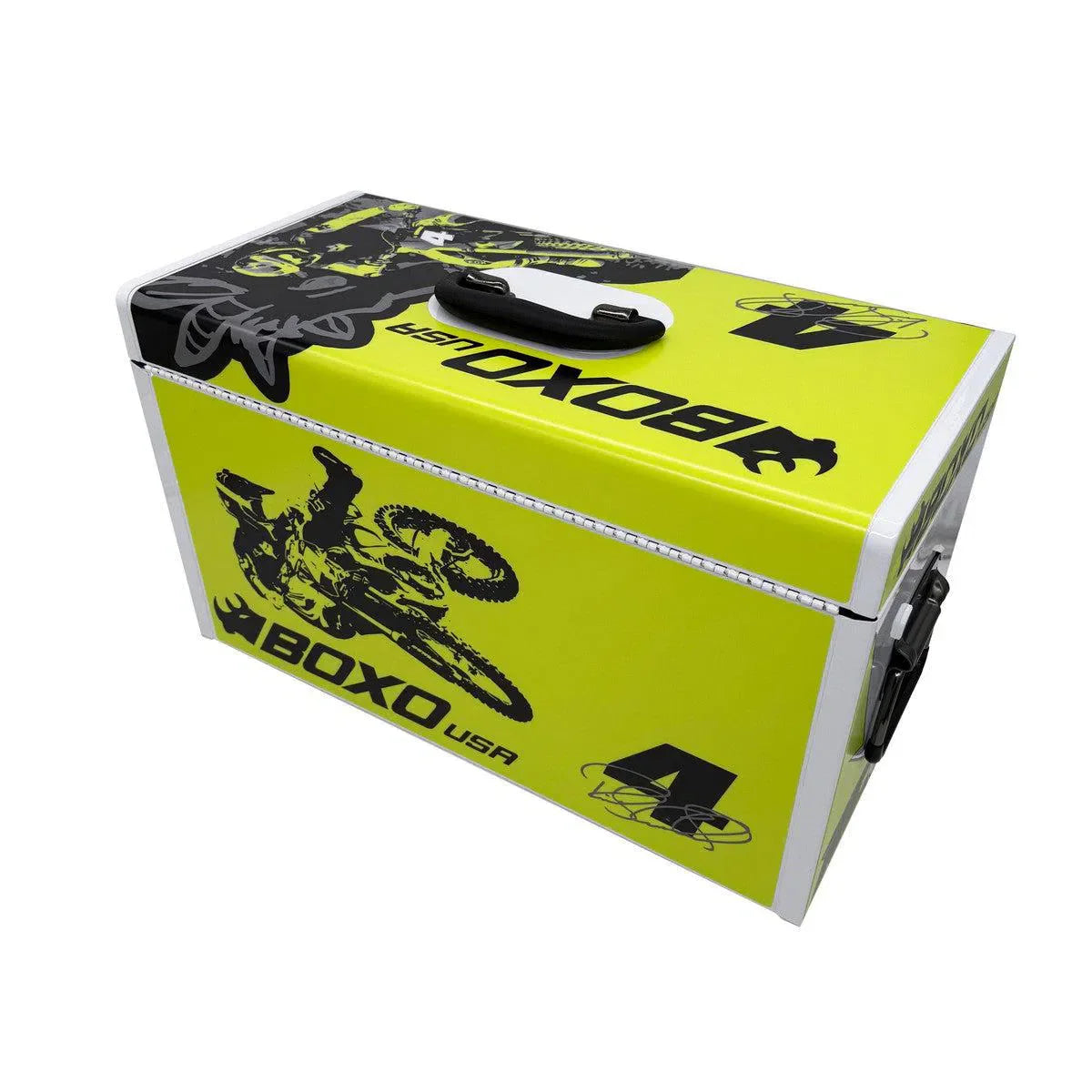MotoBox | Ricky Carmichael 3-Drawer Portable Tool Box with 103-Piece Metric Motorcycle Tool Set