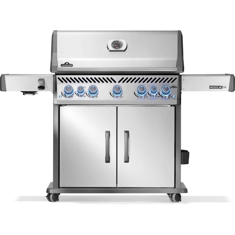 Patio Elegance Gas Grill Rogue PRO‑S 625 RSIB with Infrared Side and Rear Burners