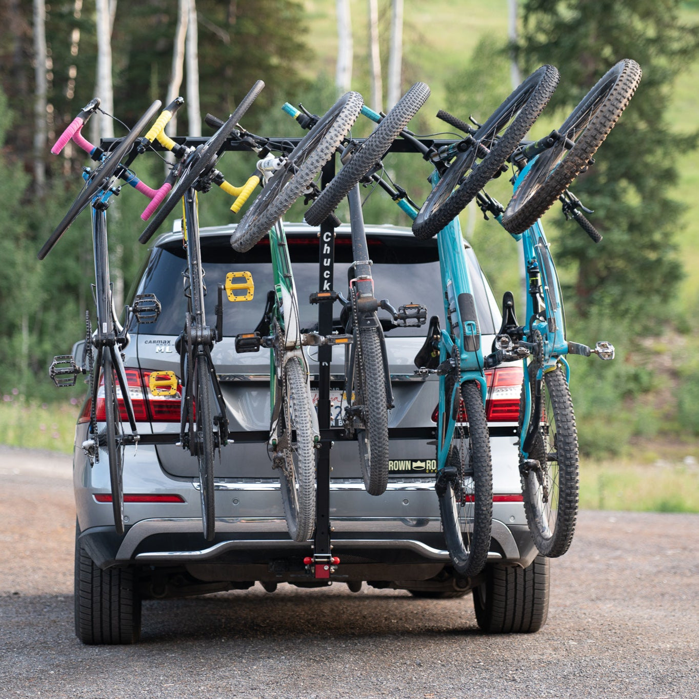 Chuck Rack 6-Bike Rack With Full Tilt BASE Post
