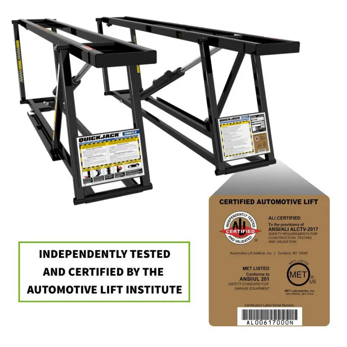 Ranger QuickJack 6000TL Portable Car Lift System