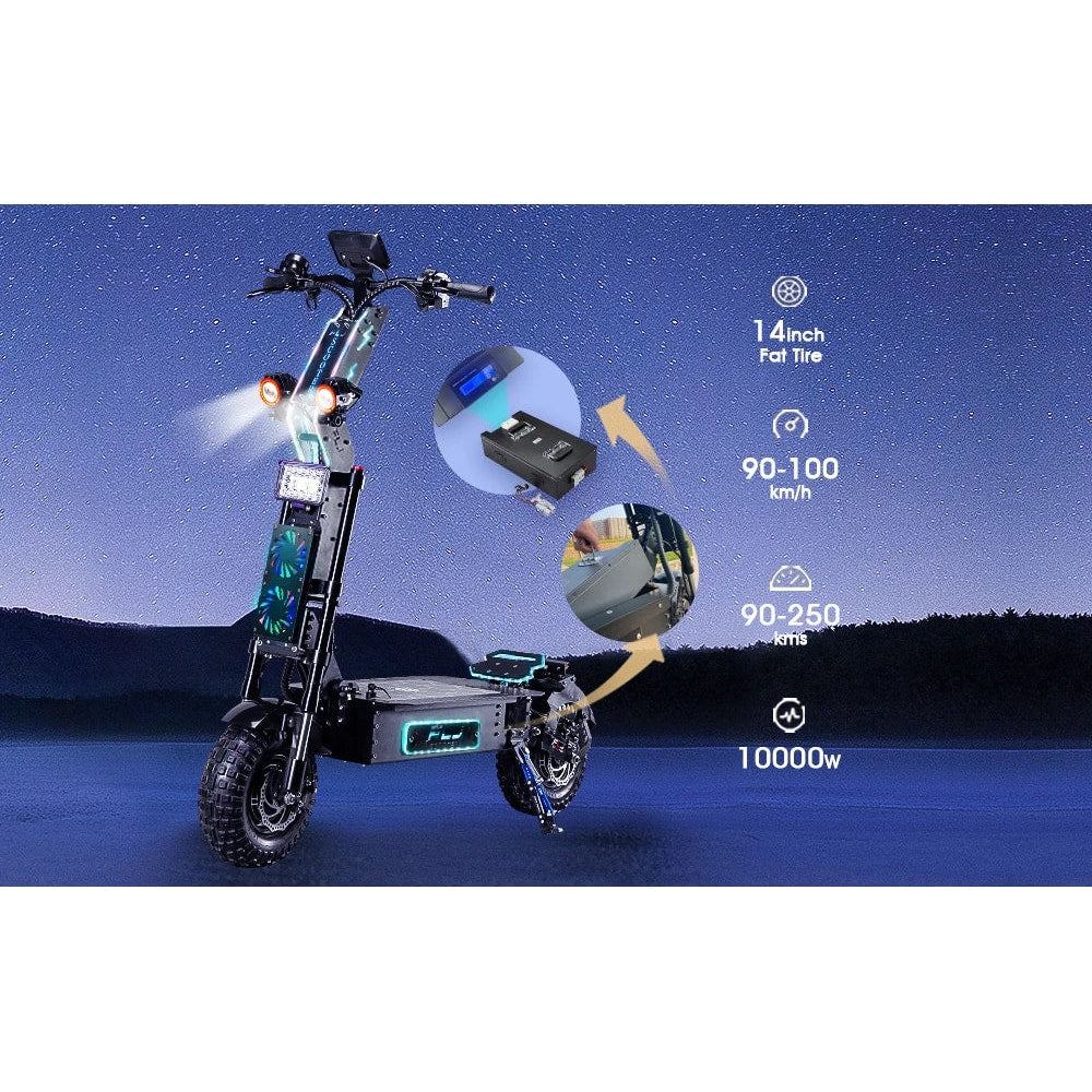 Obarter D5 Electric Scooter - 5000W, 70km/h Max Speed, Removable Battery