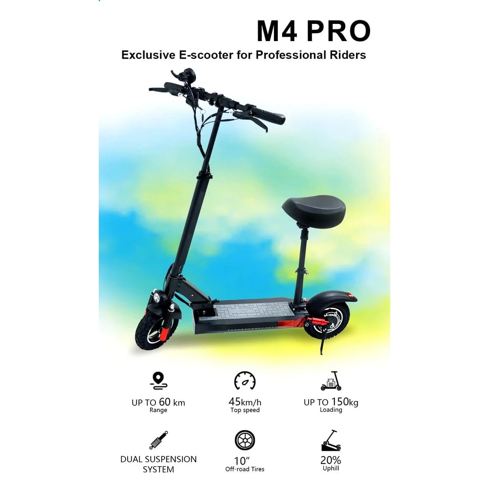 eBike Boys 48V Foldable Electric Scooter - 800W Max Speed 45km/h