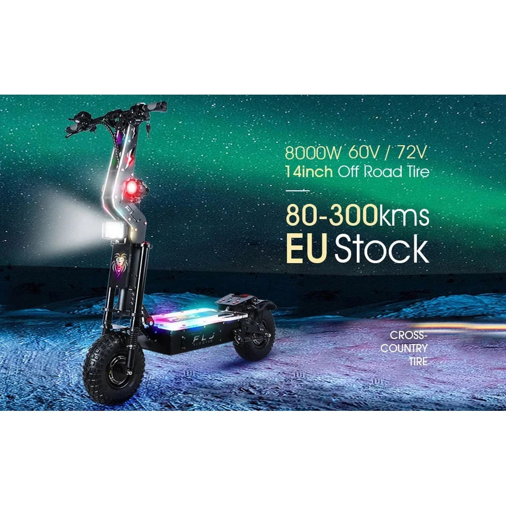 Obarter D5 Electric Scooter - 5000W, 70km/h Max Speed, Removable Battery