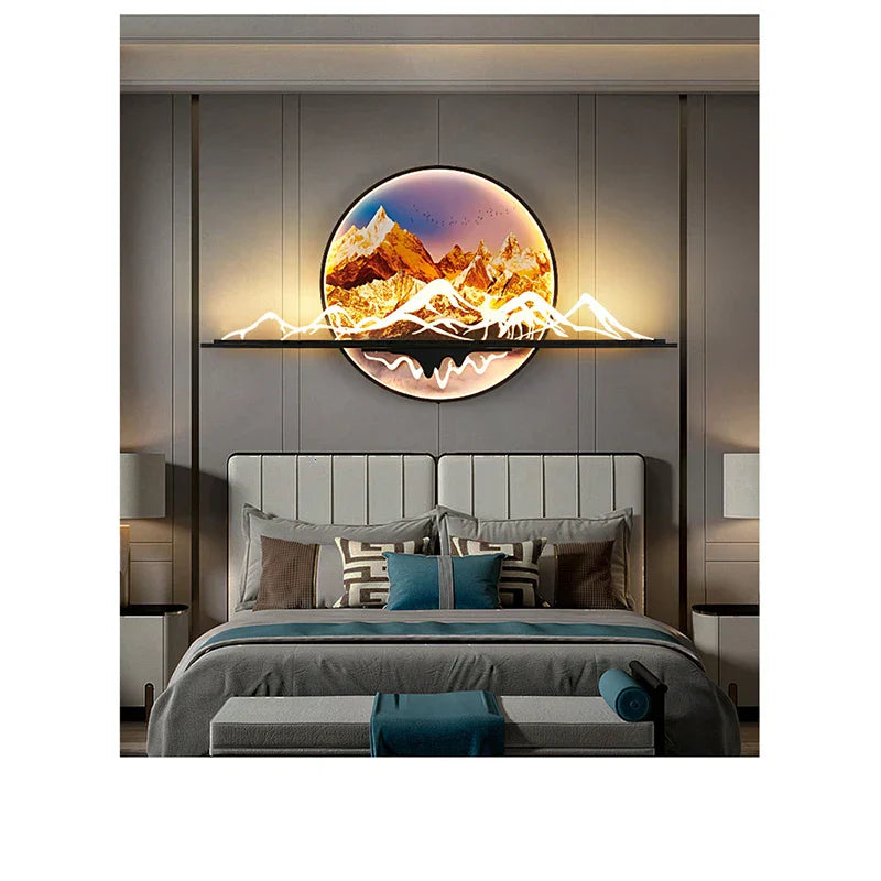 Dlight Decor Artistic Landscape Wall Glow Lamp