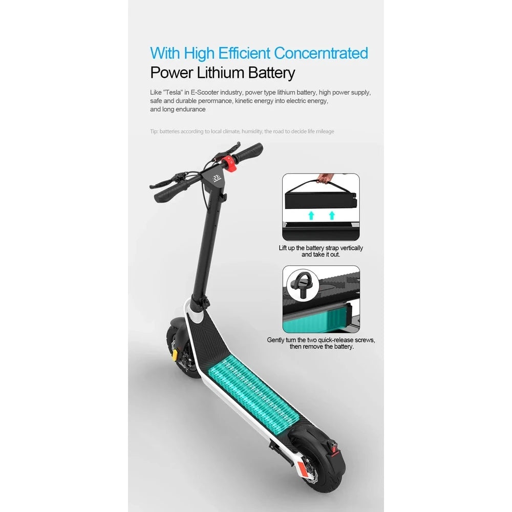 HX X9 PLUS Electric Scooter - Foldable, 60-80km Range, Unisex