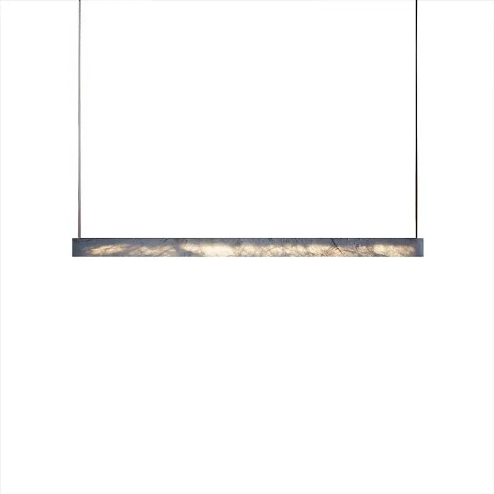 High-End Imitated Marble LED Chandelier - Luxury Art Decor Lighting for Dining Rooms, Exhibition Spaces, and Beyond