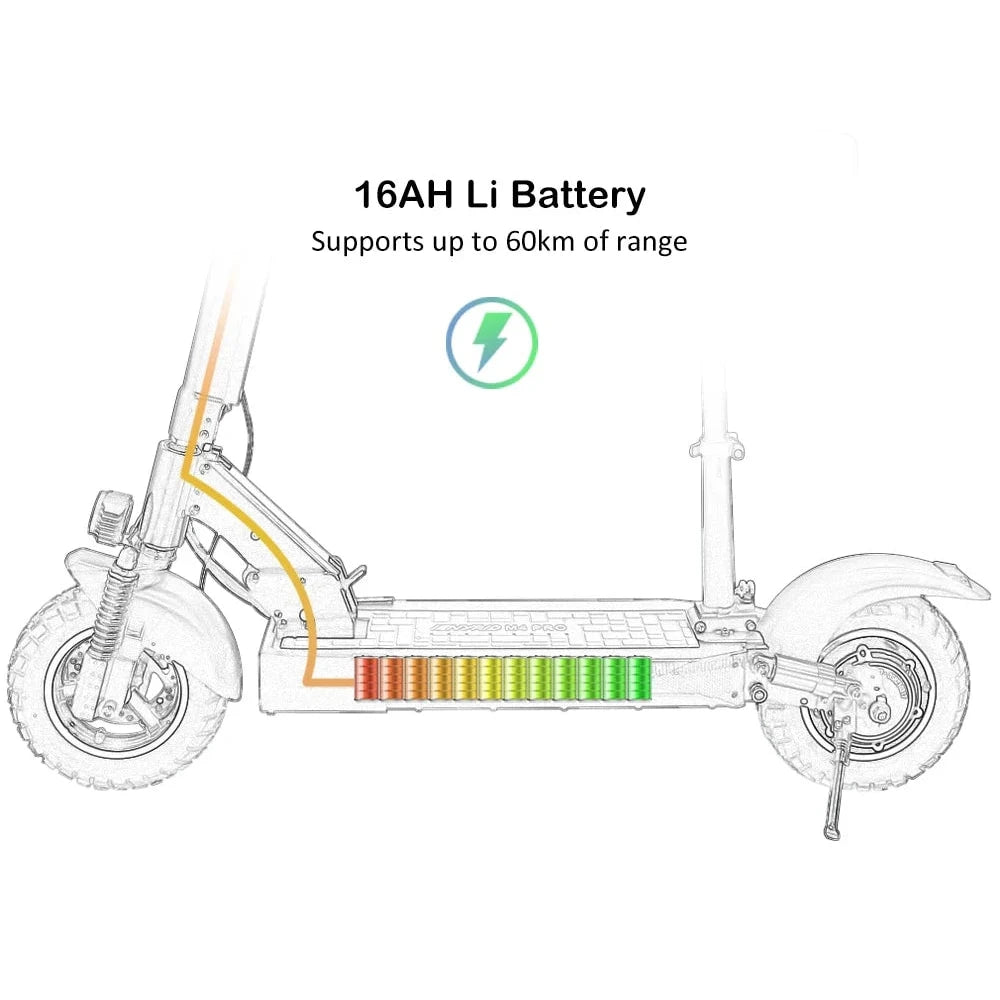eBike Boys 48V Foldable Electric Scooter - 800W Max Speed 45km/h