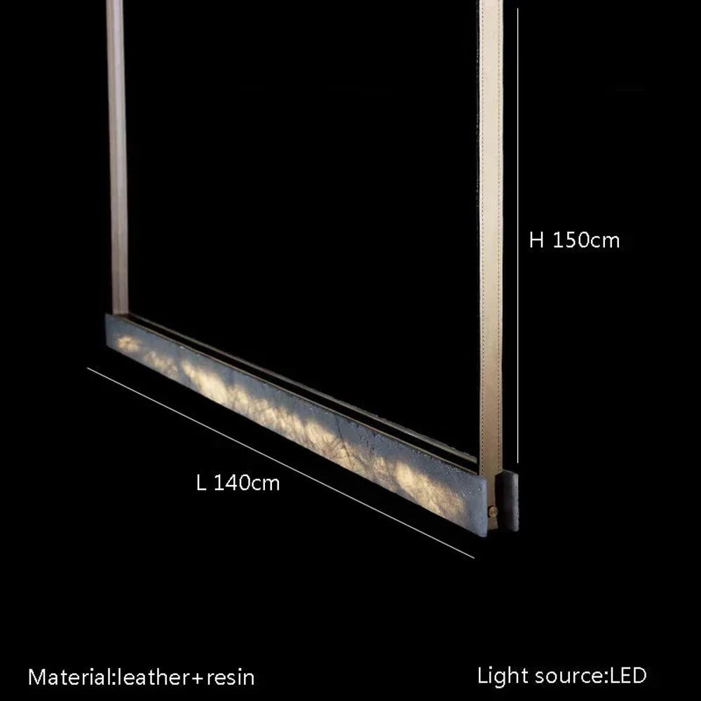 High-End Imitated Marble LED Chandelier - Luxury Art Decor Lighting for Dining Rooms, Exhibition Spaces, and Beyond