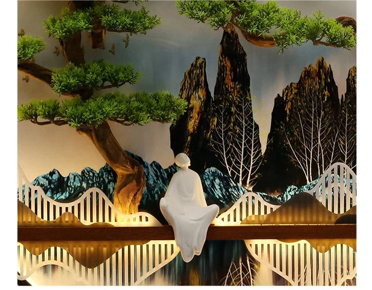 Dlight Decor Round 3D LED Wall Art Light