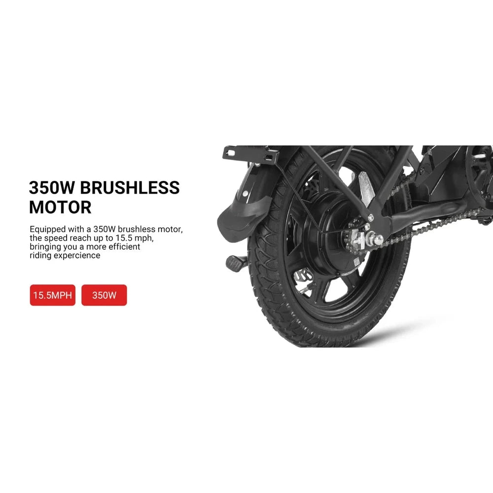 eBike Boys DYU-C3 Folding Electric Bike - Compact Aluminum Design