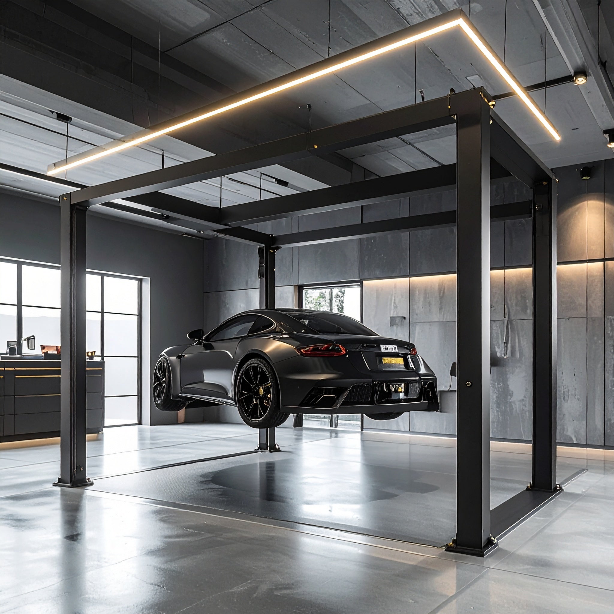 TitanRise Pro 4-Post Car Lift