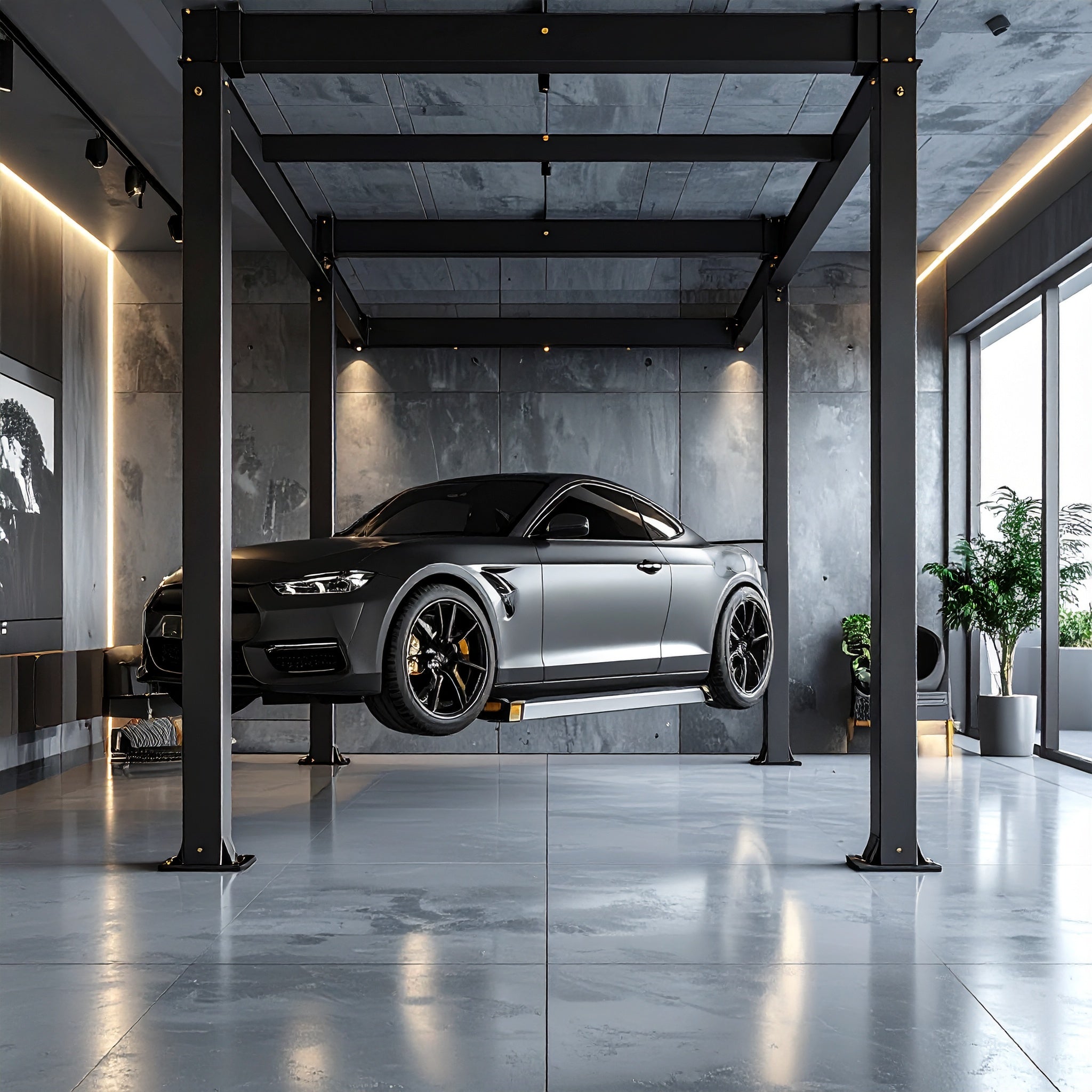 TitanRise Pro 4-Post Car Lift