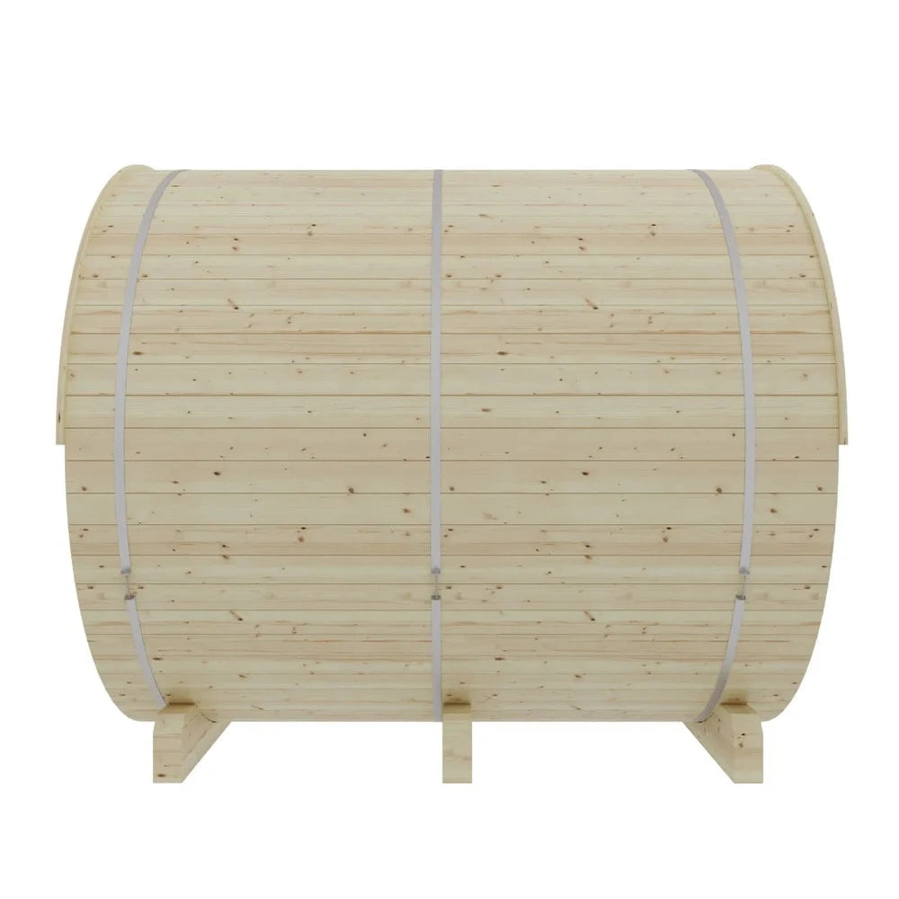 Vassa Finnish Barrel Sauna with WiFi Heater - Finnish Sauna Builders