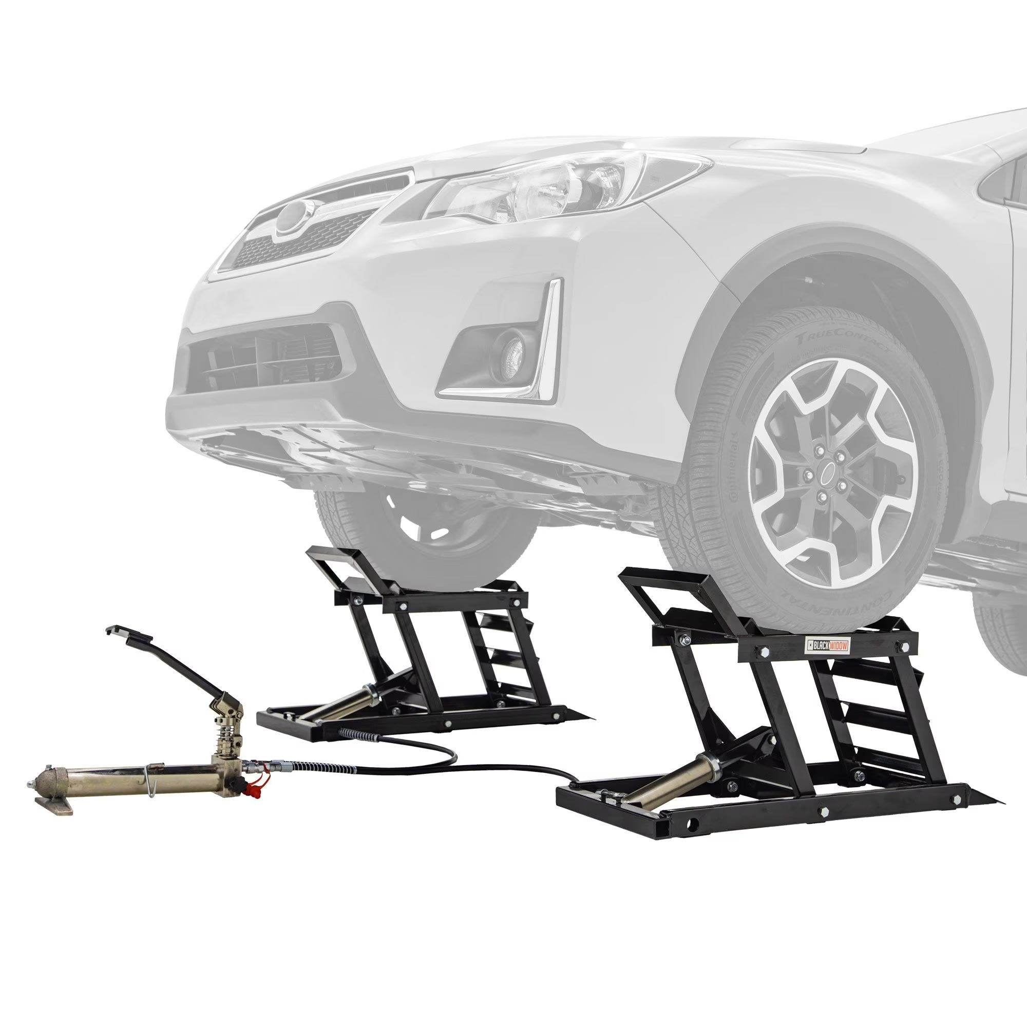 Hydraulic Car Lift with Ramp - 3,000 Lb. per Pair Capacity