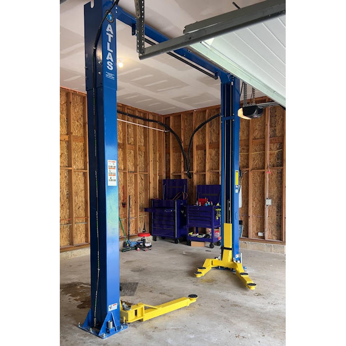 Atlas 9KOHX Overhead Adjustable Height Two Post Lift