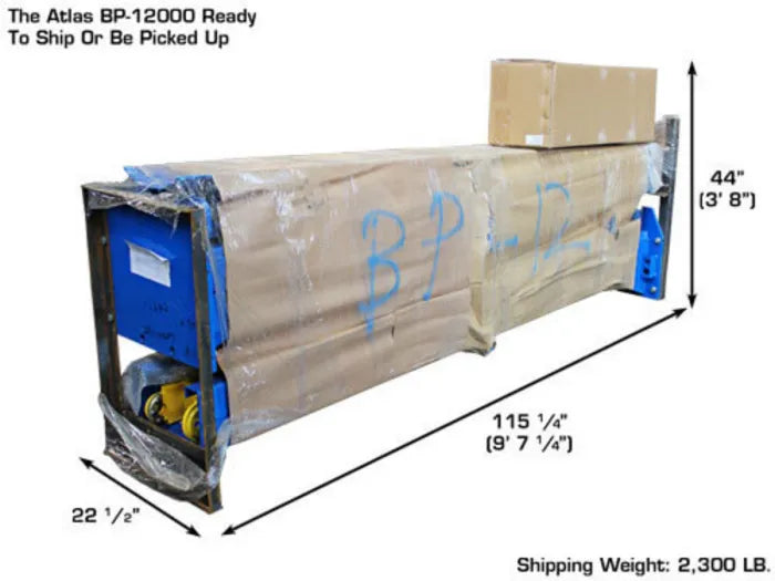 Atlas BP12000X Heavy-Duty Baseplate Two Post Lift
